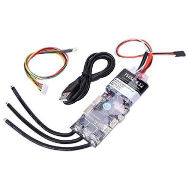 Imagem de Akozon Controle Eletrônico de Velocidade Mini FSESC4.12 50A ESC Com Acabamento Anodizado Em Alumínio para Skates Elétricos, Scooters e Robôs - Design Compacto e Recursos Avançados