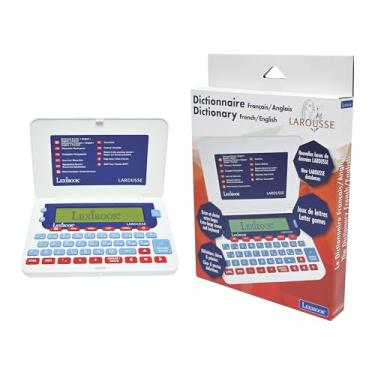 Imagem de LEXiBOOK, Larousse, French/English Dictionary, 400,000 Words, Expressions and translations, 3000 Americanisms, New Larousse Database, Word Games, D880i1