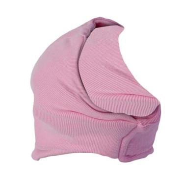 Imagem de predolo Protetor de Orelhas Calmante para Cães, Capa Protetora Anti-Shocking, Confortável e para a Cabeça do Seu Cão, Ideal para Tosar, Secar e, Rosa