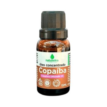 Imagem de Óleo Concentrado de Copaíba Natuseiva 15mL | 100% Natural, Analgésico, Cicatrizante e Expectorante