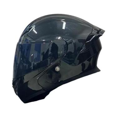 Imagem de Capacete De Motocicleta Unissex Aprovado Pelo DOT Com Visor Duplo Prot