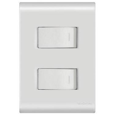 Imagem de Conjunto 2 Interruptores Simples - Tramontina Liz - 57170040