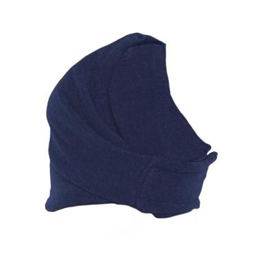 Imagem de Stgfyxgs Protetores de orelha com capuz para cães, cancelamento de ruído, proteção contra trovões e raios, ideais para e banho durante tempestades, Azul Profundo