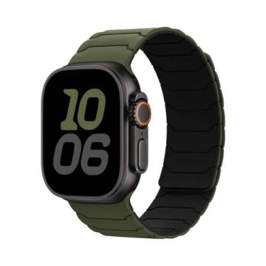 Imagem de Pulseira Magnética De Silicone Para Apple Watch Ultra 2 49mm 44mm 45mm