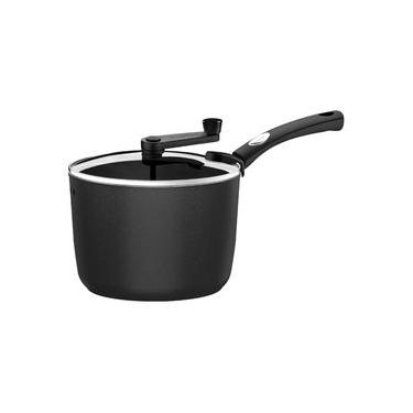 Imagem de Pipoqueira Tramontina Mônaco Alumínio Indução Starflon 22 cm 5,4 Litros Preto