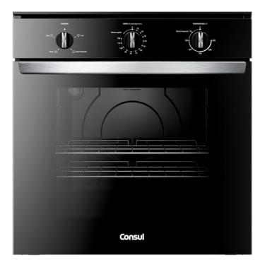 Imagem de Forno Elétrico de Embutir 84 Litros Consul COB84BE Timer Autodesligamento e Grill Preto 220V