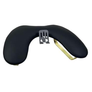 Imagem de Kokiya Apoio de braço para manicure, acessórios profissionais DIY com suporte para celular, apoio de mão para unhas em casa, salão de manicure e arte, Preto