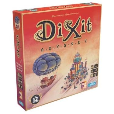 Imagem de Galápagos, Dixit: Odyssey, jogo de cartas para amigos, idade +18,3 a 12 jogadores, caminha até 30 minutos.