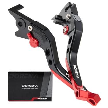 Imagem de DORENA Alavancas de embreagem de freio de motocicleta ajustáveis compatíveis com GROM MSX125(14-25), CBR500R / CB500F / CB500X(13-21), Monkey(18-25), CB300R (18-25), CBR300R / CB300F(14-22), CBR250R