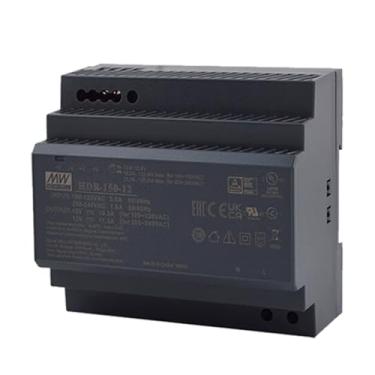 Imagem de Mean Well 150W Fonte De AlimentaçãO Dc VariáVel Para Trilho Din Ultra Fina Step Shape 12v Teste De Bancada Fonte Atx 12V 11.3A (HDR-150-12 12V/11.3A/Ultra Slim Supply)