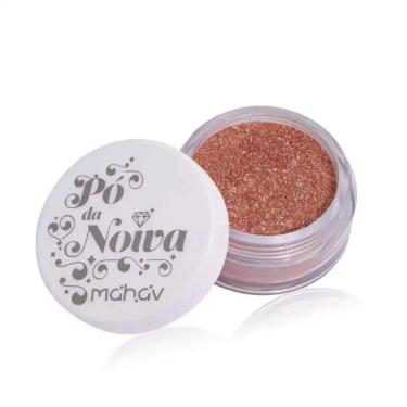 Imagem de Iluminador em Pó da Noiva Champagne Um Brinde Aos Noivos Mahav