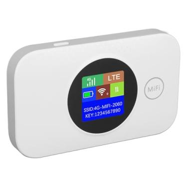 Imagem de Generic Hotspot Móvel Portátil, ABS Leve Suporta 8-10 Usuários 2.4G 4G Hotspot Móvel 3000mAh Bateria para Escritório (Versão Asiática)