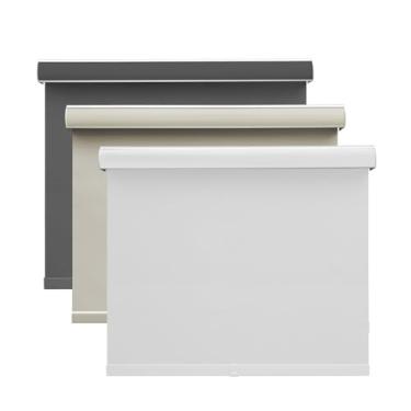 Imagem de SCHRLING Persianas de rolo blackout sem fio para janelas, persianas de escurecimento de ambiente com proteção UV com proteção UV Persianas de tecido com isolamento térmico para casa, escritório