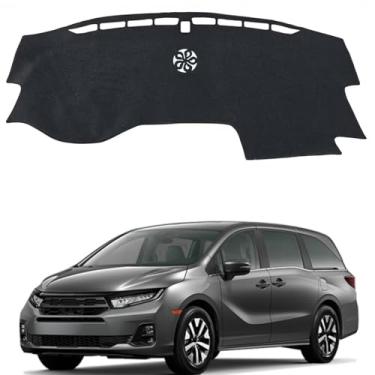 Imagem de WAYIDSS Capa de painel para Honda Odyssey 2018-2025 (com HUD) Tapete de painel de controle personalizado antiderrapante protetor solar e protetor para Odyssey Dash
