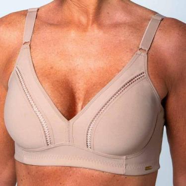 Imagem de Sutiã Sustentação Dilady Woman Plus 323182 Sem Bojo, Chocolate, 50