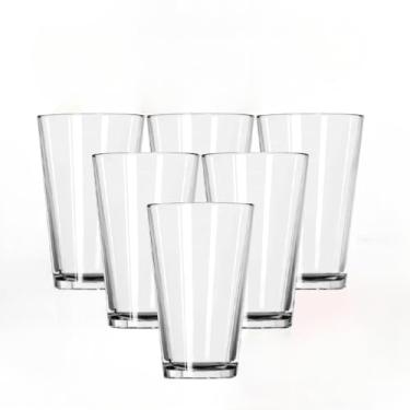 Imagem de 240ML Conjunto de copos de vidro espesso para restaurante e bar de sumos (12)