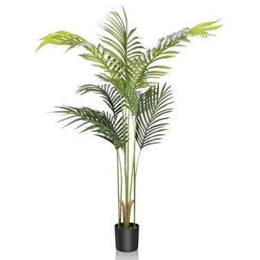 Imagem de Planta Artificial, Planta Artificial Decoração, Plantas Artificiais Decorativas, Flores Artificiais Decorativas, Plantas Artificiais, Planta Artificial Grande para Sala, Plantas