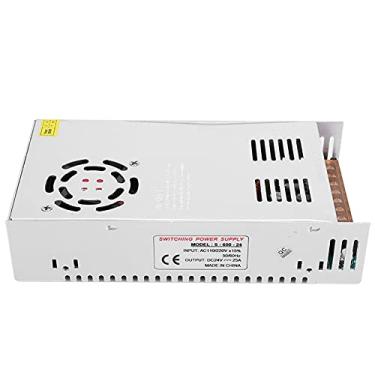 Imagem de Generic Driver de Fonte de Alimentação DC24V Proteção contra Curto-circuito Tensão Ajustável LED Barra de Luz Automação Industrial (S-600-24 (24V/25A/600W) CA110/220V±15%)