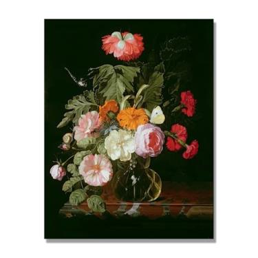 Imagem de Arte de parede colorida de especiarias e colher de tempero | Decoração de cozinha vintage | Arte moderna para casa e sala de jantar. B72. Tela somente 70 x 90 cm - 27,6 x 35,4 pol