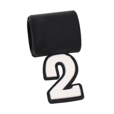 Imagem de Pingente de número de beisebol, pingente de silicone número 0-9 para fãs de esportes, colar de beisebol, silicone, recomendado para colar de tornado de três cordas trançadas (2)