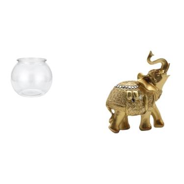 Imagem de Whtkoph Vaso Elegante em Formato de Aquário E Escultura em Resina para Mesa de Escritório, Decoração de Casa E Prateleira de Quarto.