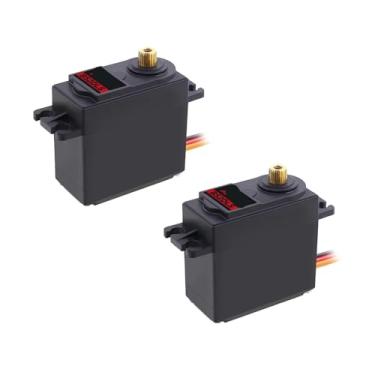 Imagem de B52DLS 7,5 KG Metal Gear HV DC Cobre Engrenagem Caixa de Plástico Servo de Direção Digital para Aeronaves Classe 550-700 Cauda de Helicóptero 1 Pçs (B52DLS x 2PCS)