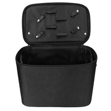 Imagem de Dioche Bolsa de Tesoura de Barbeiro Profissional, Grande Capacidade, Estojo de Ferramentas de Cabeleireiro, Portátil, Durável, Nylon, Acessórios de Estilo, Organizador para Salão de (M)