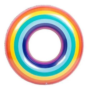 Imagem de Boia Inflável Infantil Arco Ireis Piscina Praia - SUMMER TIME