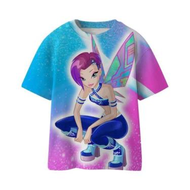 Imagem de Camiseta 3D KPop Devil Hunter Huntrix De Verão Para Meninas E Meninos,