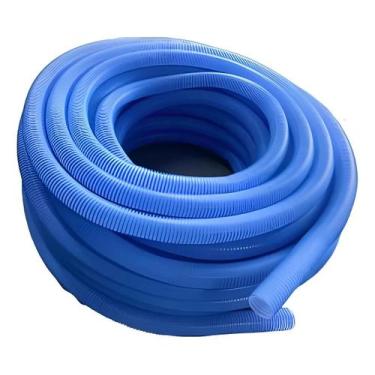 Imagem de Mangueira Siliconada 8 Metros Flexível Piscina Limpeza Azulceleste