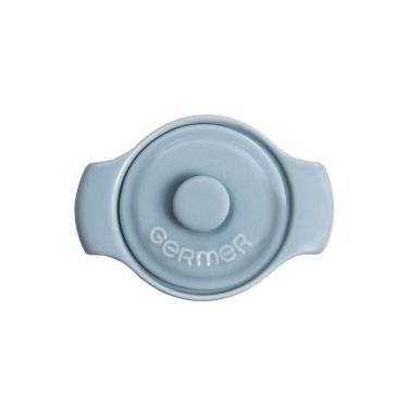 Imagem de Cocotte Refratária Diâmetro 10 cm Azul Vintage 218 ml Porcelana
