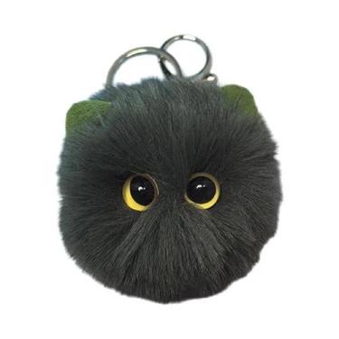 Imagem de Chaveiro De Gato De Pelúcia Fofo, Brinquedo De Desenho Animado, Pingen