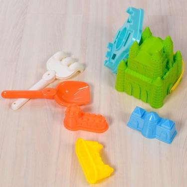Imagem de Brinquedo Praia Castelo 7Pçs   Sortido - Bene Casa, Sortido, Castelo 7