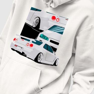 Imagem de Blusa Moletom Genuine Grit Masculina Estampada Algodão 30.1 Skyline, B