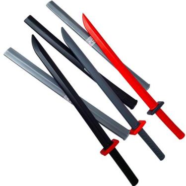Imagem de Kit 3 Espadinhas Grande Infantil de 64cm Brinquedo - LePlastic