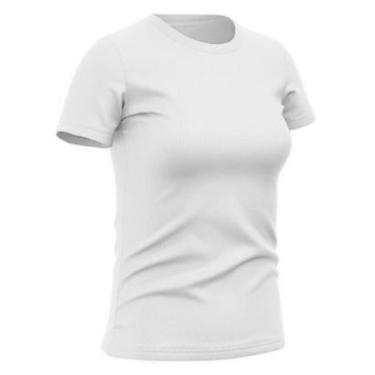 Imagem de Camiseta Feminina Baby Look em Algodão com Caimento Ajustado e Confortável-Feminino