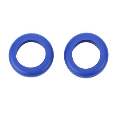 Imagem de SUNGOOYUE Anéis de Aderência para Tacos, Material SBR Antiderrapante para Treinamento de Swing de Golfe, Com Estrutura Protetora Elástica para Maior Força e Precisão de Aderência, 2 Peças (BLUE)