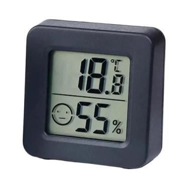 Imagem de Termômetro Digital Mini LCD Para Ambiente Interno, Higrômetro, Medidor