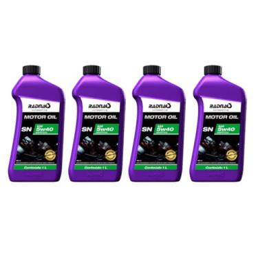 Imagem de Óleo Lubrificante Motor 5w40 Sintético - 4L - MOTORES A GASOLINA, ETANOL E GNV