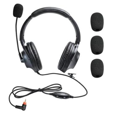 Imagem de stdgove Fone de ouvido de trabalho de construção com cancelamento de ruído com microfone boom para Motorola sl300 sl7550 tlk100 sl7580e sl7590e sl3500e sl1k sl1m (Binaural)