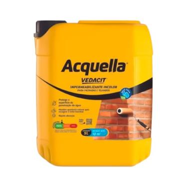 Imagem de Impermeabilizante Acquella Vedacit Incolor ORIGINAL – Chega de Goteira e Infiltração - 5L