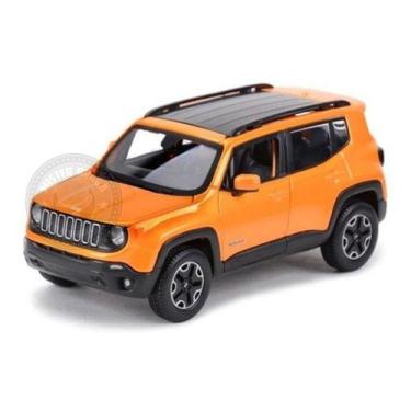 Imagem de Miniatura Jeep Renegade Laranja Maisto 1/24, Laranja