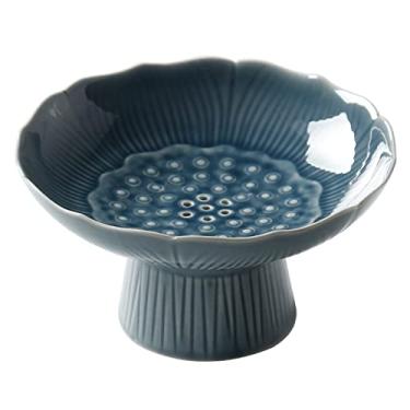 Imagem de /Tigela de frutas tigelas de sobremesa porcelana ramequins tigelas de cerâmica para servir sorvete sobremesa pequenos pratos laterais salada frutas tigela para balcão de cozinha (uma cor tamanho único