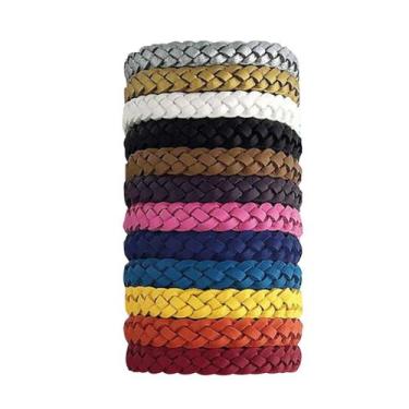 Imagem de 12 Peças De Pulseiras Reutilizáveis Anti-Mosquito Portáteis E Seguras 