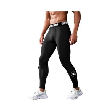 Imagem de Calças De Compressão Masculinas De Secagem Rápida Para Corrida, Leggin