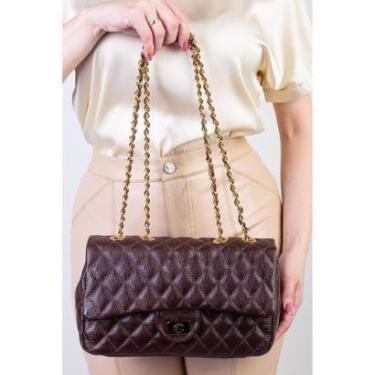 Imagem de Bolsa de couro matelassê quilted Penélope-Feminino