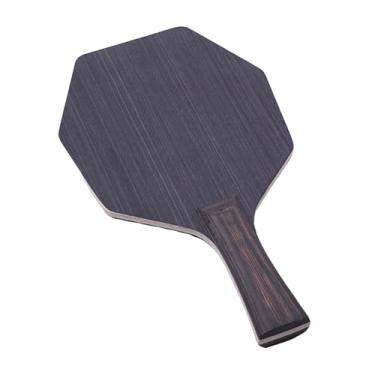 Imagem de Raquete de pong em formato cibernético, raquete hexagonal de madeira para tênis de mesa | Acessórios resistentes para jogos de raquete de tênis de mesa, raquete de pong, para tecnologia avançada