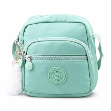 Imagem de Bolsa Pequena Feminina Transversal Nylon Com Alça Ajustável Moderna Le