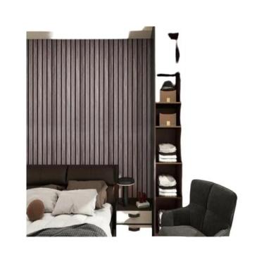 Imagem de Papel De Parede Imitação De Grade 3M Autoadesivo À Prova d'Água E Umid