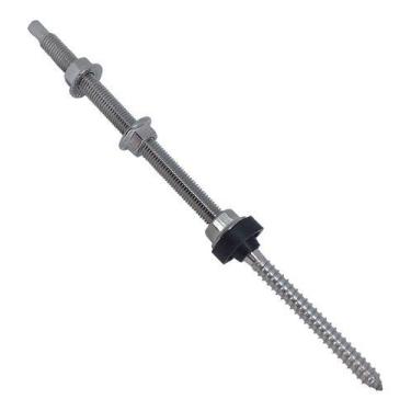 Imagem de 4 Parafusos M10x300 Conector Placa Solar Telha Fibrocimento - SunProp